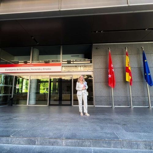Reunión en la Consejería de Economía de la Comunidad de Madrid - Consejería de Economía