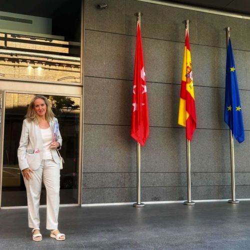 Reunión en la Consejería de Economía de la Comunidad de Madrid - En la Consejería