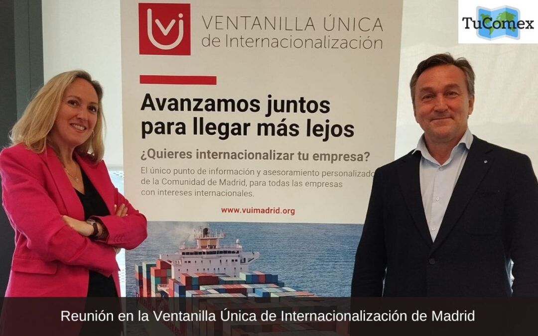 Reunión en la Ventanilla Única de Internacionalización de Madrid