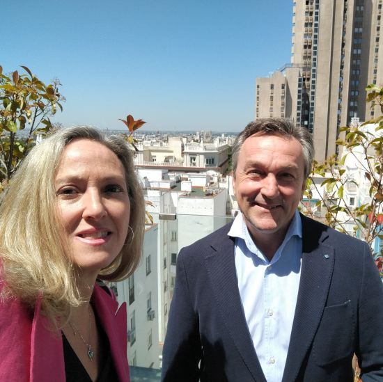 Reunión en la Ventanilla Única de Internacionalización de Madrid - Con el director de la VUI