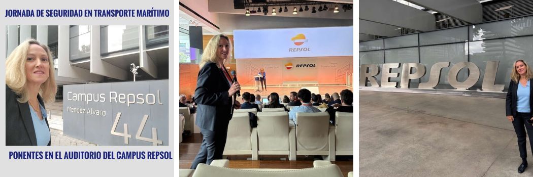 TuComex en la Jornada de Seguridad en el Transporte Marítimo organizada por Repsol - Cristina