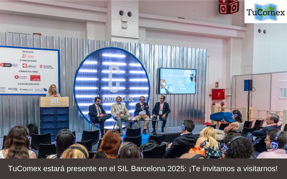 TuComex estará presente en el SIL Barcelona 2025 ¡Te invitamos a visitarnos!