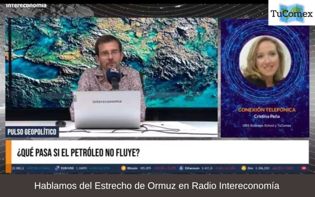 Hablamos del Estrecho de Ormuz en Radio Intereconomía