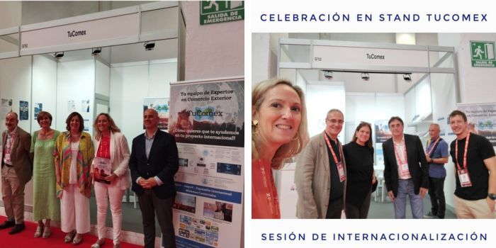 TuComex impulsa el espacio de la internacionalización en el SIL - Celebración en el stand