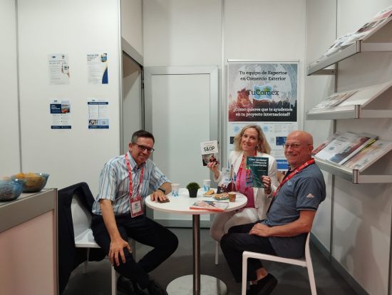 TuComex impulsa el espacio de la internacionalización en el SIL - Reunión con David Soler