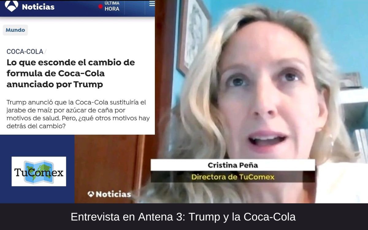 Entrevista en Antena 3 Trump y la Coca-Cola