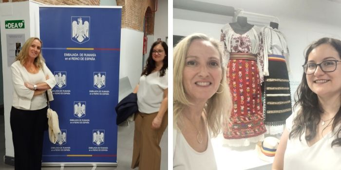 Velada cultural y gastronómica de la Embajada de Rumanía - Con Pino Ruiz
