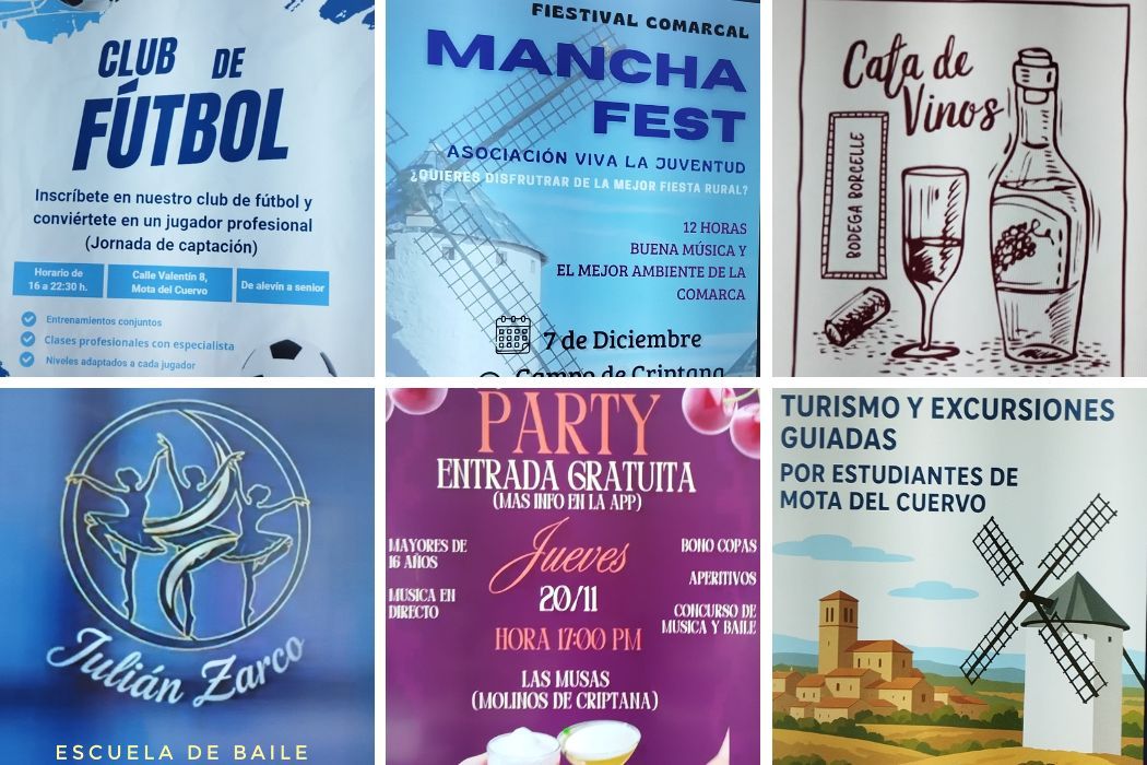 Copy of Jornada de Emprendimiento y Digitalización en Mota del Cuervo - Carteles