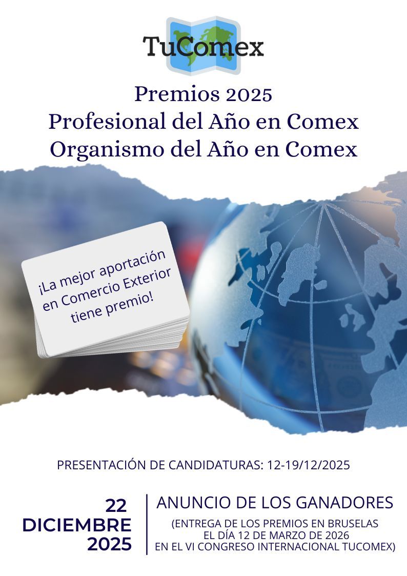 Premios TuComex 2025 en Comercio Internacional