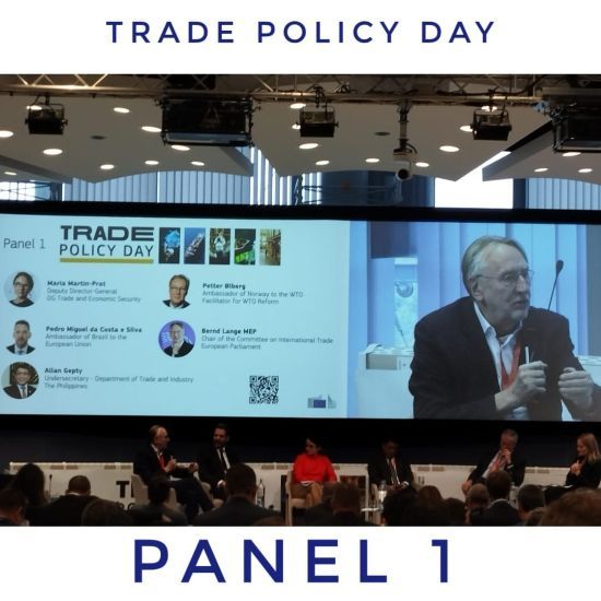 TuComex en el Trade Policy Day de la Comisión Europea en Bruselas - Panel 1