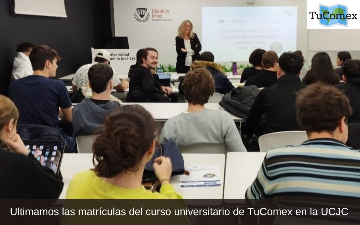 Ultimamos las matrículas del curso universitario de TuComex en la UCJC