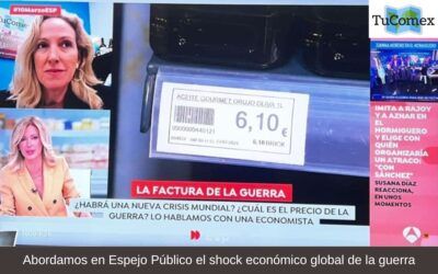 Abordamos en Espejo Público el shock económico global de la guerra
