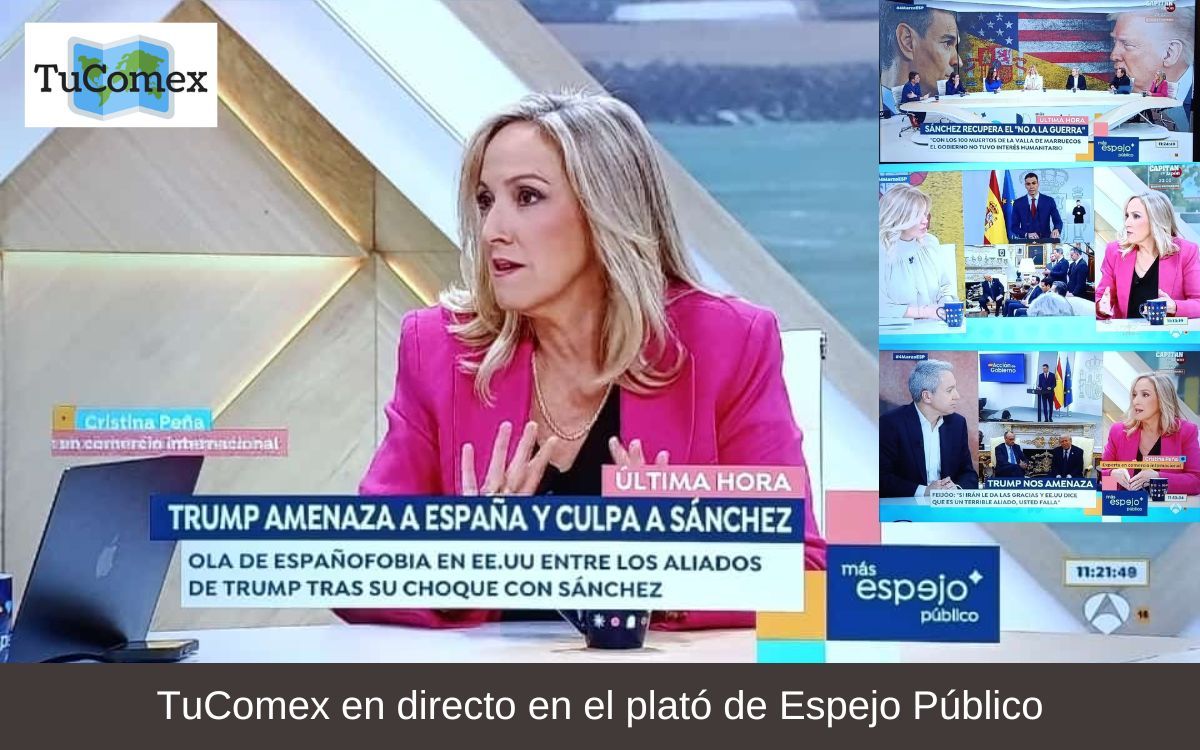 TuComex en directo en el plató de Espejo Público