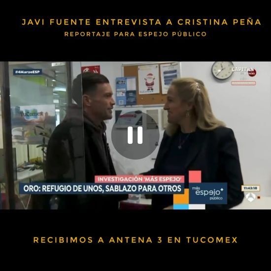 Un equipo de Antena 3 visita las oficinas de TuComex - Visita