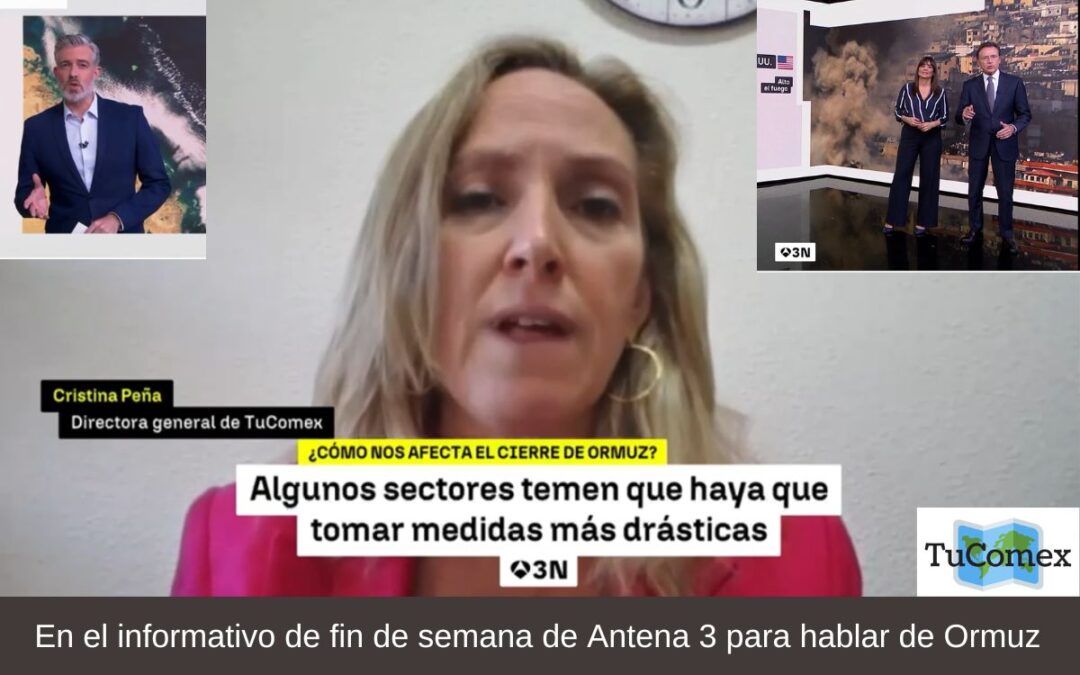 En el informativo de fin de semana de Antena 3 para hablar de Ormuz