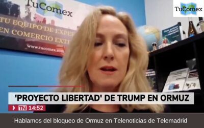 Hablamos del bloqueo de Ormuz en Telenoticias de Telemadrid