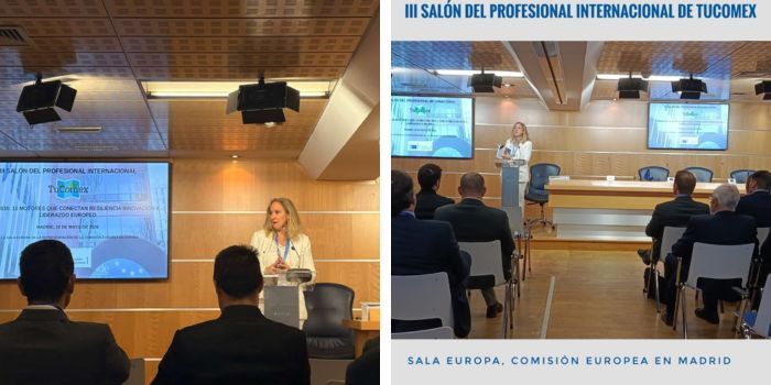 III Salón del Profesional Internacional España 2030 en la UE y la competitividad europea - Inauguración Cristina
