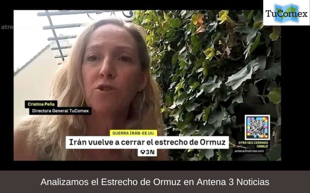 Analizamos el Estrecho de Ormuz en Antena 3 Noticias