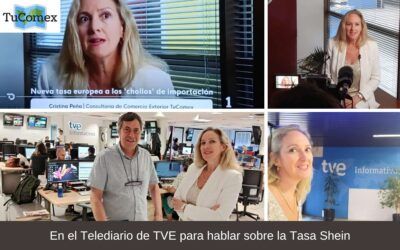 En el Telediario de TVE para hablar sobre la Tasa Shein
