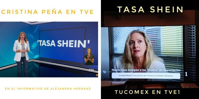 En el Telediario de TVE para hablar sobre la Tasa Shein - Emisión