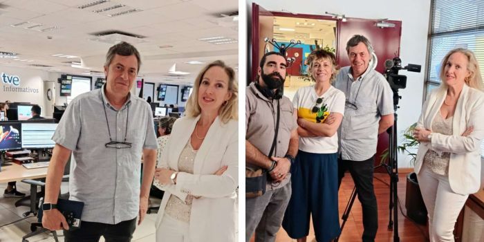 En el Telediario de TVE para hablar sobre la Tasa Shein - Equipo TVE