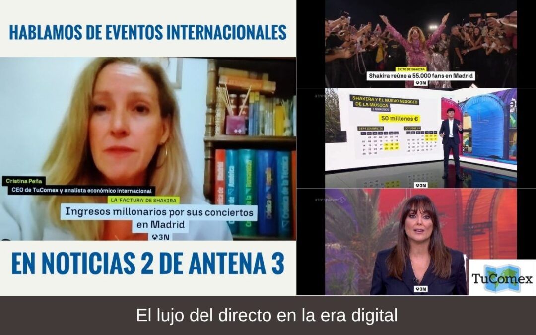 El lujo del directo en la era digital